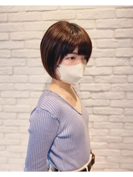 マサゴ アヴェダ(masago AVEDA) 伸ばしやすいショートボブ