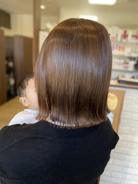 シャイン(shine) カット+ヴィラロドラカラー