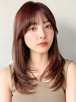 キリ 表参道(kyli)&nbsp;前髪うる艶髪ワイドバングイメチェン美髪ホワイトブロンド