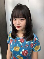 ビューナゴヤ 名駅(VIEW NAGOYA)&nbsp;レイヤーカット/ミディアムレイヤー/似合わせカット/前髪カット