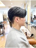 ▼フェザーショート/メンズカット/ツーブロック/ビジネスマン