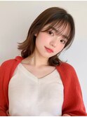 イメチェン/ホワイトブロンド/外ハネボブ/美髪/表参道/髪質改善