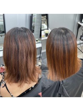 シンシア 新宿(CYNTHIA) 【CYNTHIA/SORA】 矯正 ストレートヘア/くびれヘア