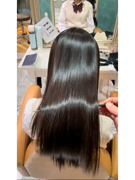 ロンド 銀座(Lond) 22★Shina/髪質改善縮毛矯正レイヤーカット顔周り前髪韓国銀座