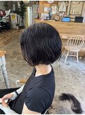 ショートボブ/ショート/ボブ/くせ毛カット/くせ毛活かし