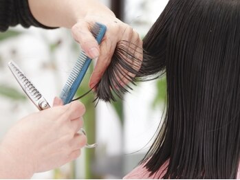 美容室 エクステヘアー(exte hair)の写真/的確なアドバイスであなたの個性を活かしたスタイルに！一人一人に合わせた提案で、魅力を引き出します♪