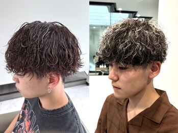 ジーク(JeeK)の写真/中性的なスタイル～本格BARBERスタイルまで。簡単にセットできて男の質を上げる〈メンズパーマ〉が人気。