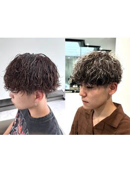 中性的なスタイル～本格BARBERスタイルまで。簡単にセットできて男の質を上げる〈メンズパーマ〉が人気。