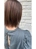 夏でもスッキリまとまるボブ