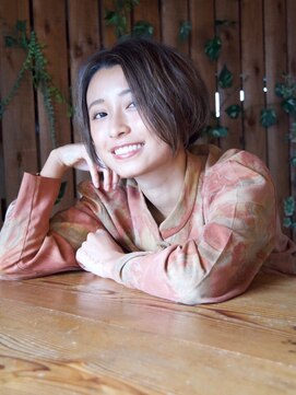 コモン 学芸大学(COMON) 暗めカラー/フェイスフレーミング[学芸大学駅/ドライカット]