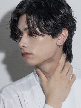 シド 表参道(s.i.d) センターパート/ニュアンスパーマ/シャドウパーマ/ナチュラル