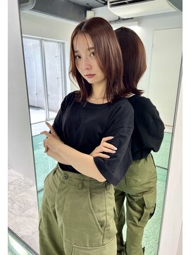 ロビー(LOBBY) red brown