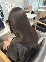 キング 梅田店(K!ng)&nbsp;縮毛矯正髪質改善ハイライトレイヤーカット梅田美容室エクステ