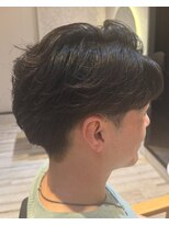 アテーサ 赤羽店(ATTESA)&nbsp;刈り上げセンターパート/メンズパーマ/赤羽/赤羽岩淵