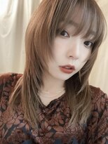 ボコカ(bococa)&nbsp;【macana指名】レイヤーカットケアブリーチベージュ登戸