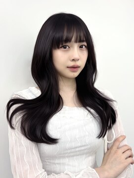 アマトウキョウスマートサロン(AMA TOKYO×Smart Salon) 韓国スタイル/ナチュラルくびれヘア_くびれ巻き_透明感カラー