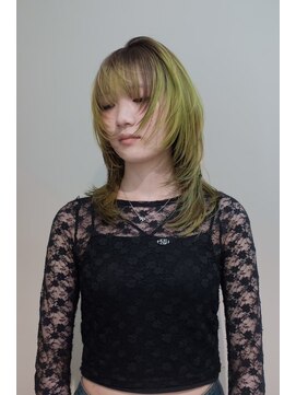 オーパスバイアンブルリュクス 池袋(Opus by ambleluxe) ハッシュカット/デザインカラー/ブロックカラー