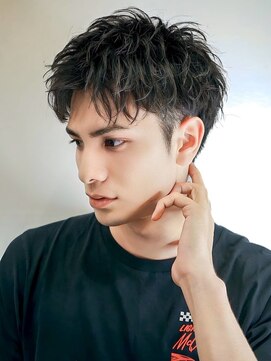 MEN'S HAIR BLEACHi 岐阜柳津店【メンズ ヘア ブリーチ】【4月29日オープン（予定）】 【BLEACHi】ソフトツイストスパイラルパーマ