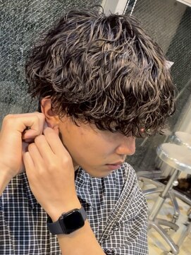 フィフス 渋谷(fifth) 渋谷緩めシャドウパーマ波巻きスパイラルルーズパーママッシュ