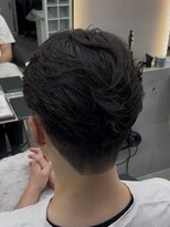 ロンドポレール 北千住(Lond polaire)&nbsp;men's/メンズ/リバースセンターパート/メンズパーマ/池袋