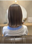 切りっぱなしボブ