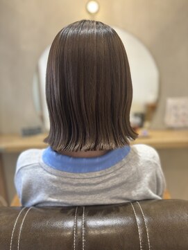 プレイアンドコー 日立店(pLAy&co) 切りっぱなしボブ