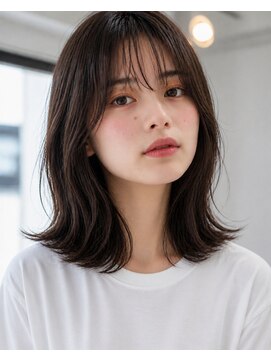 ニア 栄(nia) 栄　髪質改善　　美髪　艶髪　　朝楽セミディ
