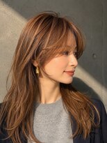 アームスヘアー 狭山ヶ丘店(arm's hair)&nbsp;【狭山ヶ丘・武蔵藤沢】いつの時代せも人気のレイヤー×艶カラー