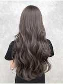 透明感グレージュ