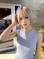 ウエストリー(WESTORY)&nbsp;#ボブレイヤー#レイヤーボブ#ブリーチ#顔周りレイヤー#40代#30代