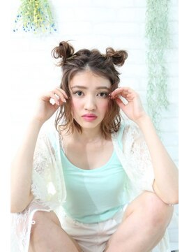 ネオリーブアイム 横浜西口店(Neolive aim) ツインテールアレンジ