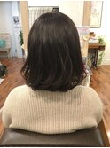 ふんわりボブスタイル