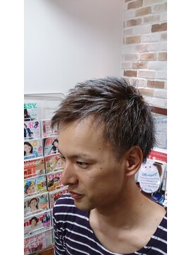 髪や充 アイスブルーショート