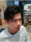 スパイラルパーマ