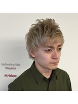 バーバーショップ テト キタヤマ(barber shop tete kitayama)&nbsp;【ROSSO】ハイトーンカラー ナチュラルベージュ【barbiere】