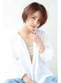  【CARE UMEDA】WAKA 韓国風大人ナチュラルショートボブ