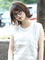 アンド ストーリーズ(&STORIES)&nbsp;大人可愛い/外ハネボブ/ショートボブ/インナーカラー/江角