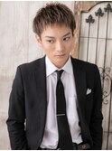 ≪mod's men≫アップバング＆メッシュカラーのモテマッシュG