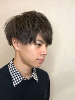 エコル(EKOLU)の写真/【カット＋眉スタイリング¥6900】お洒落メンズはビジネスシーンも妥協なし！365日イケてるStyleに☆