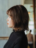 美容室 コーストアール 稲毛店(coast-R)&nbsp;切りっぱなしレーイヤーボブ【稲毛駅】