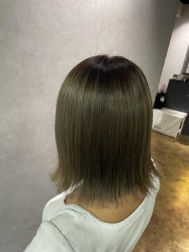 ニーナ ビューティーサロン(NINA Beauty Salon) 秋カラー#オリーブグレージュ#グレージュ