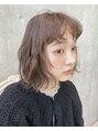 オブヘアー 鷺沼店(Of HAIR) ゆるっとしたパーマ風スタイリング◎ニュアンスブラウンカラー