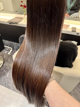 シファー(～Cifer) 極艶髪質改善トリートメントヘルシーブラウンカラーお客様ヘア☆