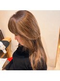白髪ぼかしハイライト！