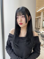 ボタン ハカタ(VOTAN hakata)&nbsp;博多/福岡/韓国ヘア/姫カット/レイヤー/暗めカラー／前髪顔周り