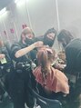 モードケイズ ラ ヴィ ベル(MODE K's la vie belle) 関西コレクションバックヤードヘアメイク参加してます