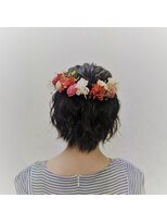 横濱ハイカラ美容院(haikara美容院)&nbsp;浴衣ヘア　ショートボブアレンジ