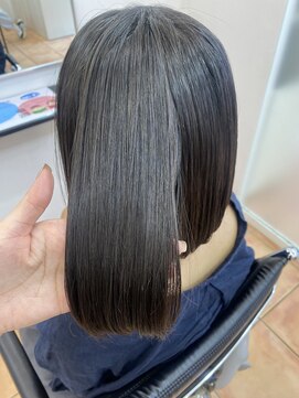 インパークス 町屋店(hair stage INPARKS) ドライヤーのみでまとまるボブ