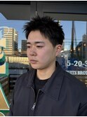 MEN'SHAIRウルフカルマパーマメンズショートイージーパーマ