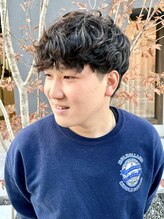 グルス(GruS) #メンズパーマ#メンズカット#ナチュラル#爽やか